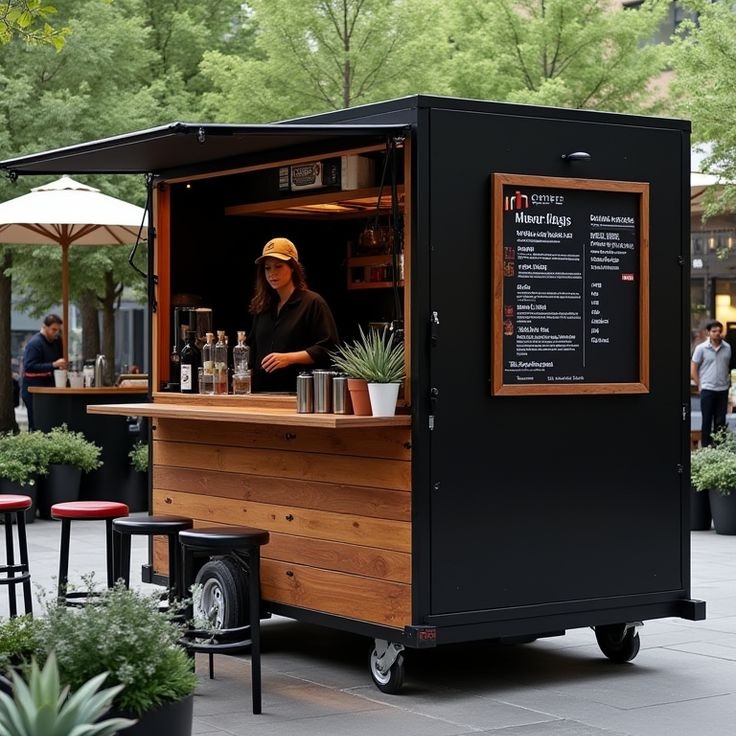 Home Office Shed - 10ft 20ft Pop-up Gemodificeerde Restaurant Mobiele