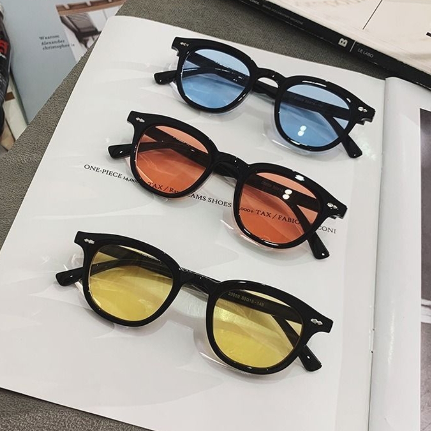 Blue Light Glasses - Nieuwe kleine ronde zonnebrillen voor heren