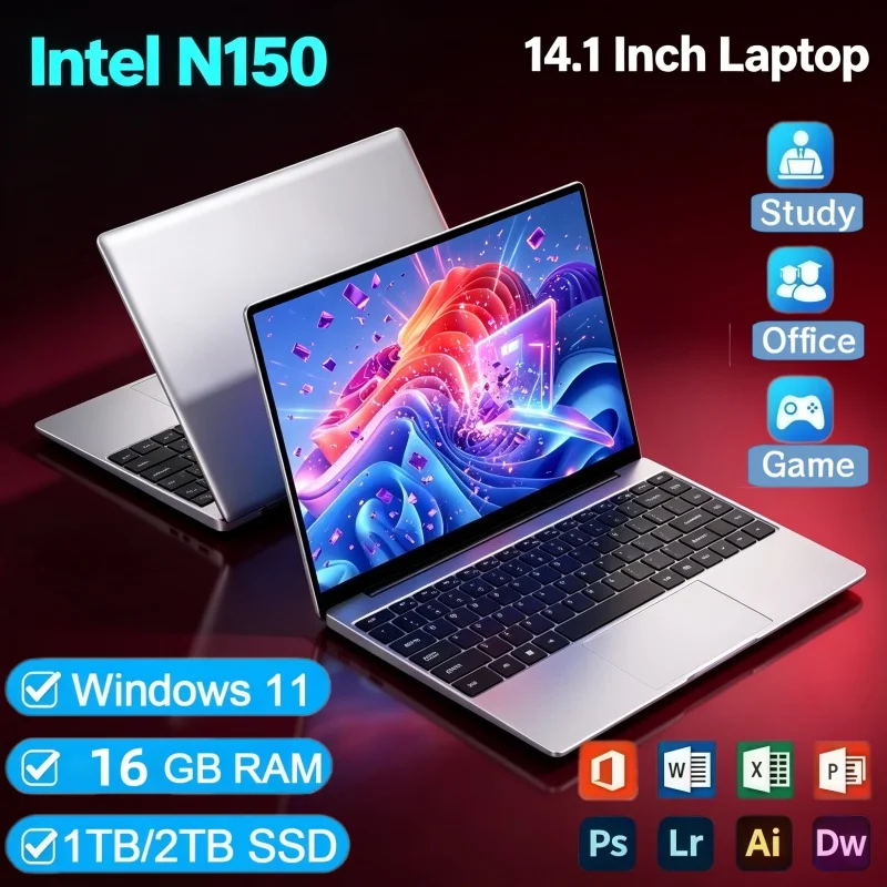 Home Office Budget - Hete 14.1'' Ultra Slim Budget Laptop