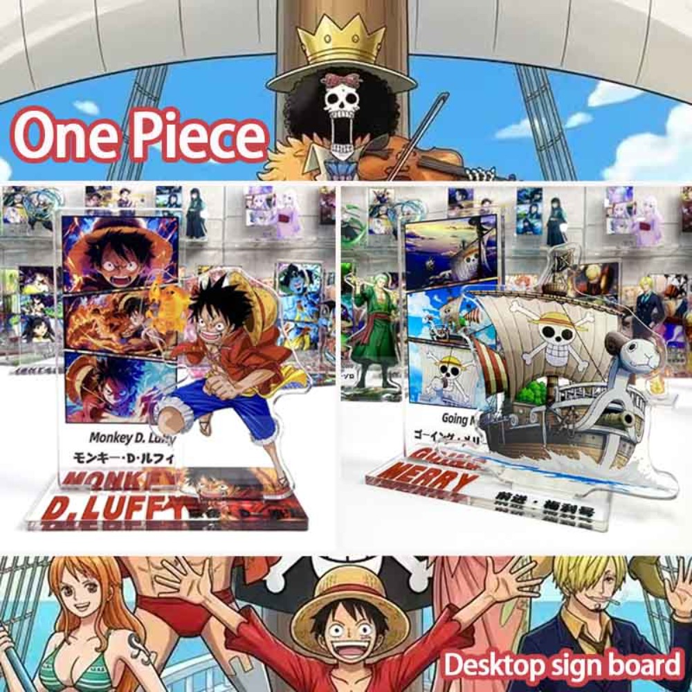 Home Office Design - 2026 One Piece Luffy Nami acryl