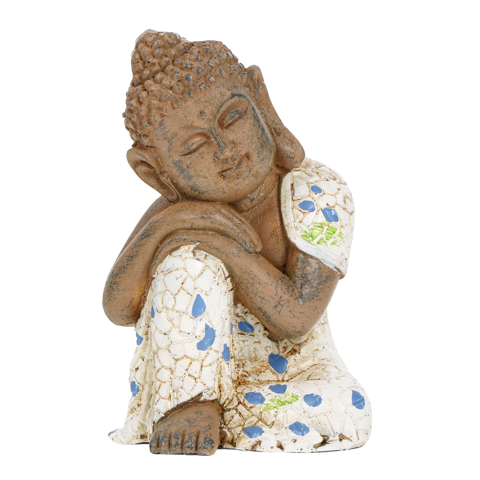 Home Office Design - 1 Stuks Prachtige Slapende Boeddha Sculptuur