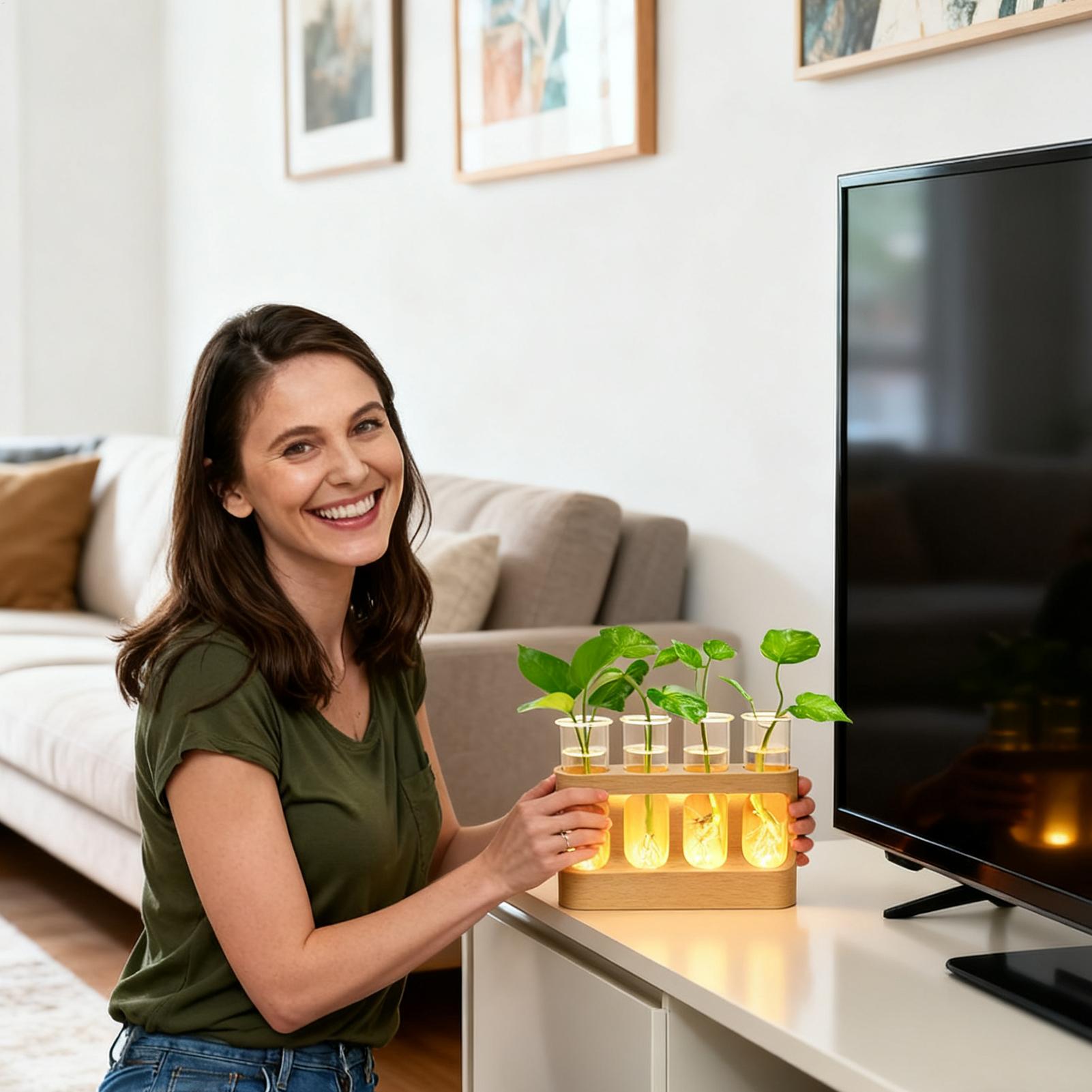 LED Plant Voortplanting Statio - Home Office With Plants recensie en prijs