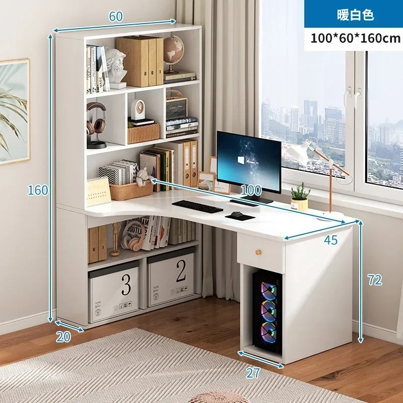 Computerbureau L-vormige kniet - Home Office Shed recensie en prijs
