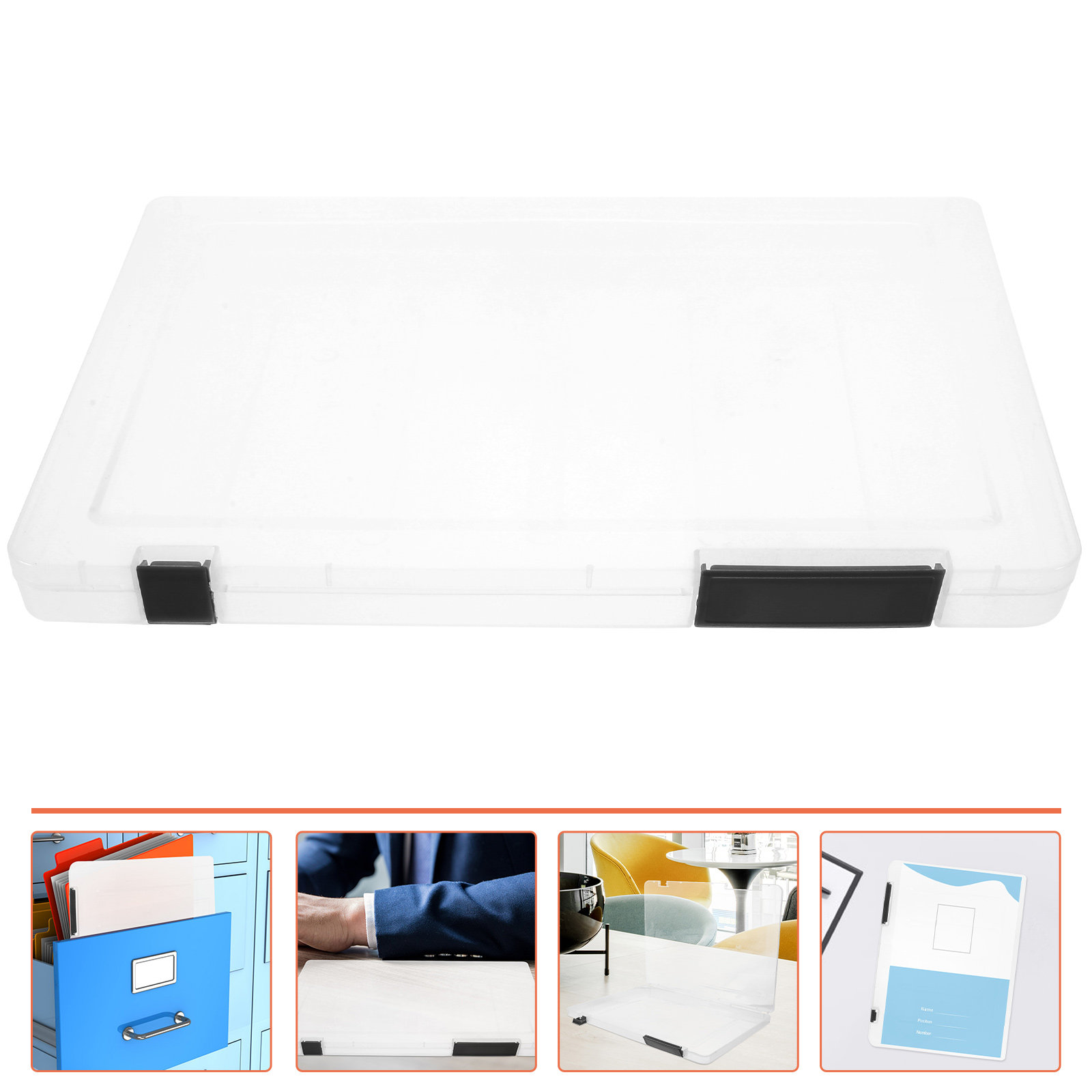 Transparante A4-bestandsdoos v - Home Office Travel Document recensie en prijs