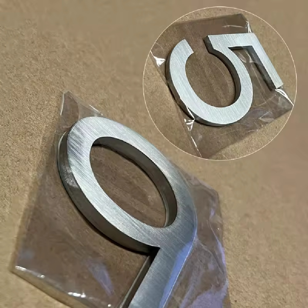 1PC 3 inch roestvrijstalen hui - Home Office Number recensie en prijs