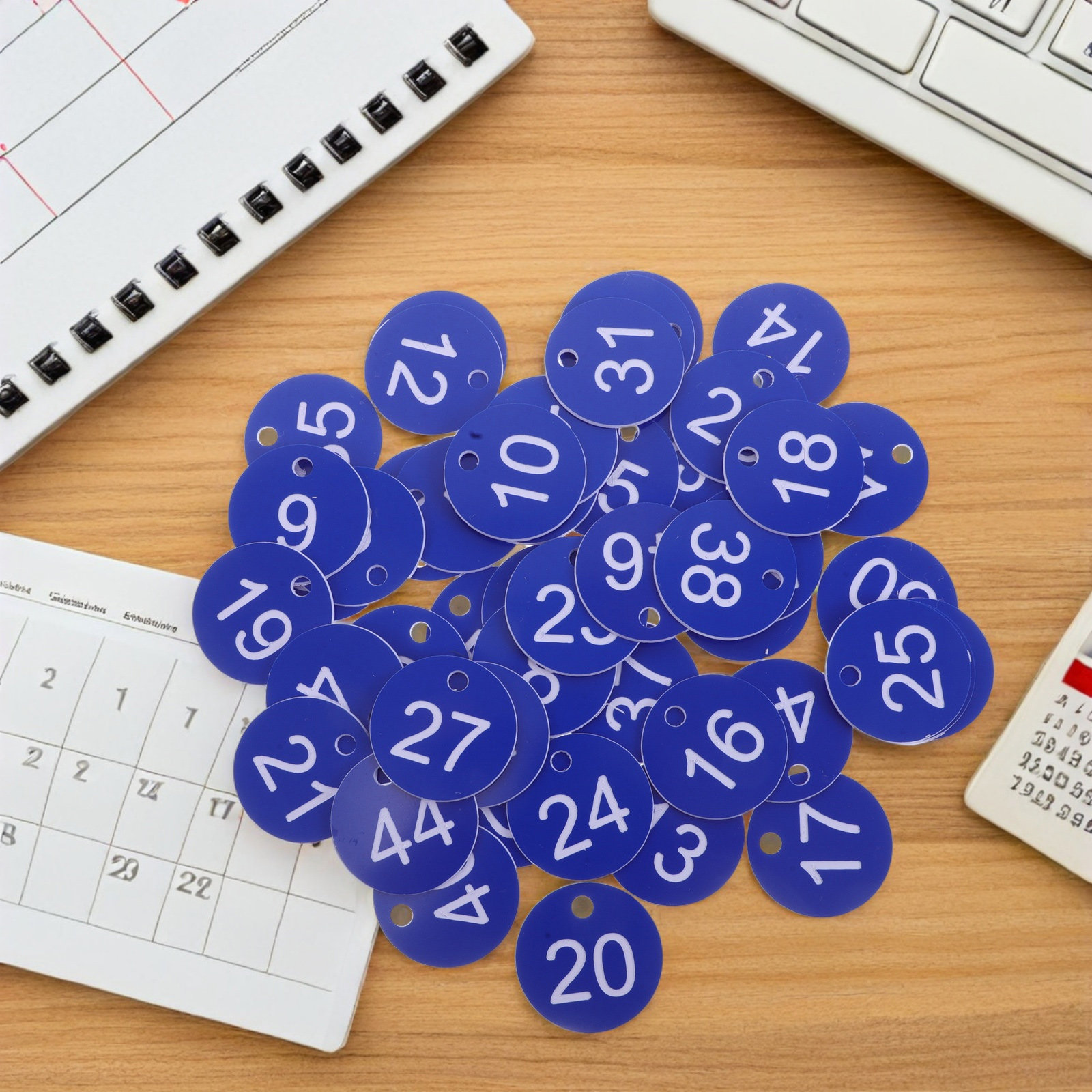 50 stuks opberg-sleutelhangers - Home Office Number recensie en prijs