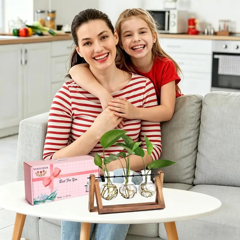 Houten standaard hydrocultuur  - Home Office With Plants recensie en prijs