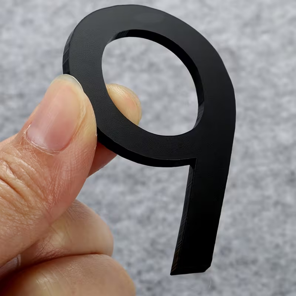 1pc 3d cijfers huisnummer zelf - Home Office Number recensie en prijs