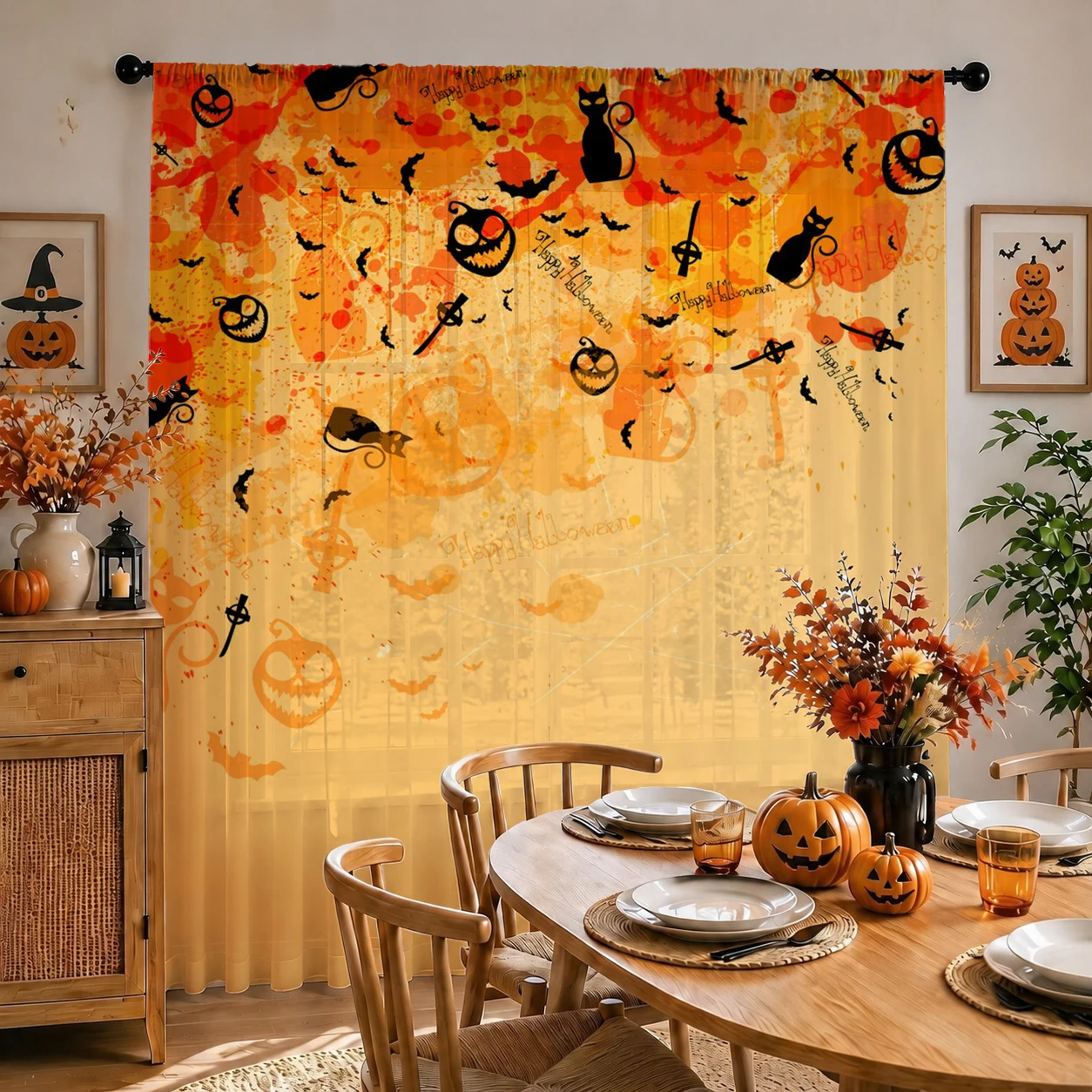 1 Stuk Spookachtig Halloween T - Home Office With Plants recensie en prijs