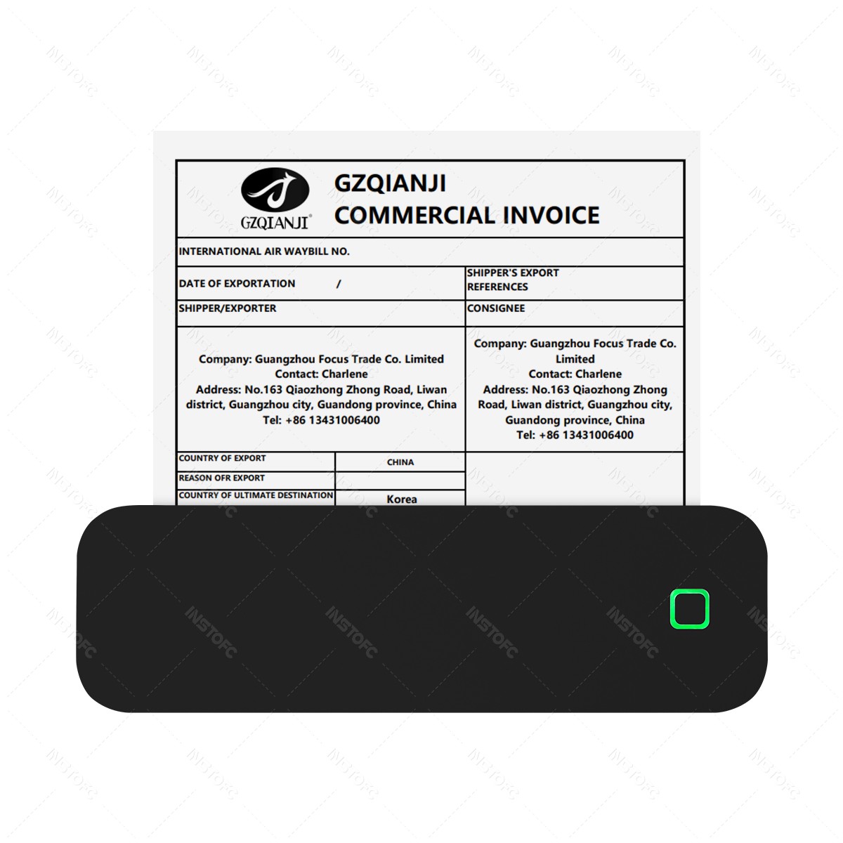 Draagbare A4 thermische printe - Home Office Travel Document recensie en prijs
