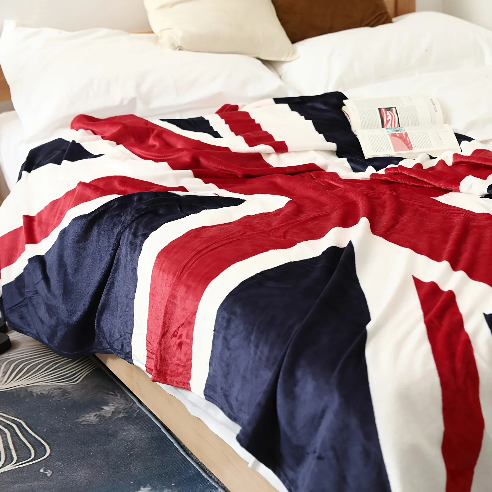 Britse vlag flanel deken Union - Home Office British recensie en prijs