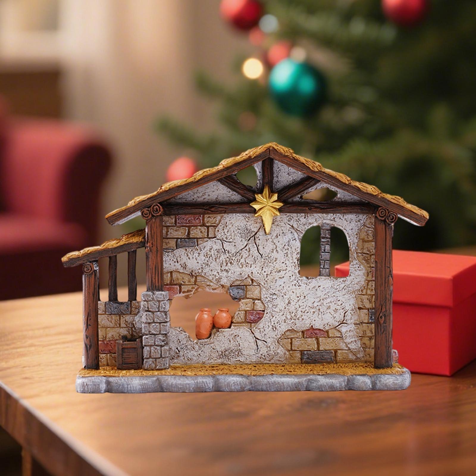 Kerst sculptuur schuur standbe - Home Office Shed recensie en prijs