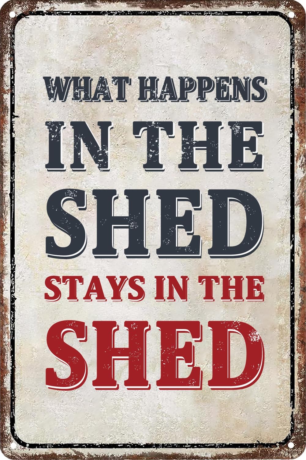 Grappig bordschild Garage Deco - Home Office Shed recensie en prijs