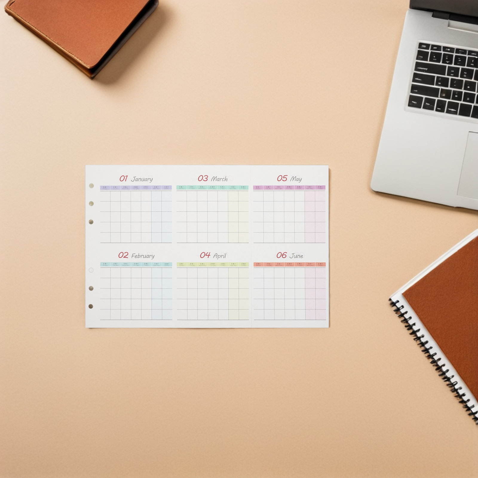 20 vellen A6 planner-navulblad - Home Office Budget recensie en prijs