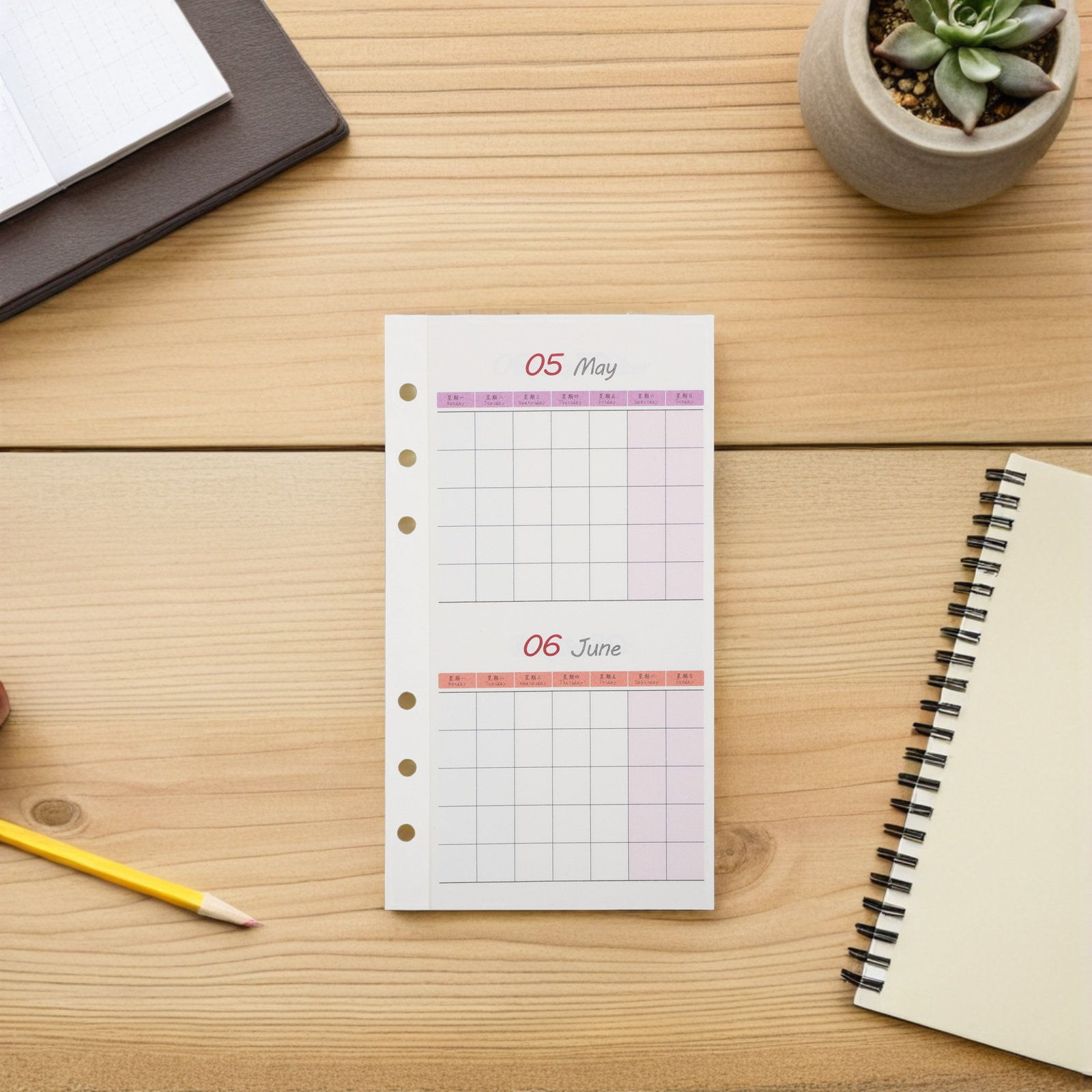 20 vellen A6 planner-navulblad - Home Office Budget recensie en prijs