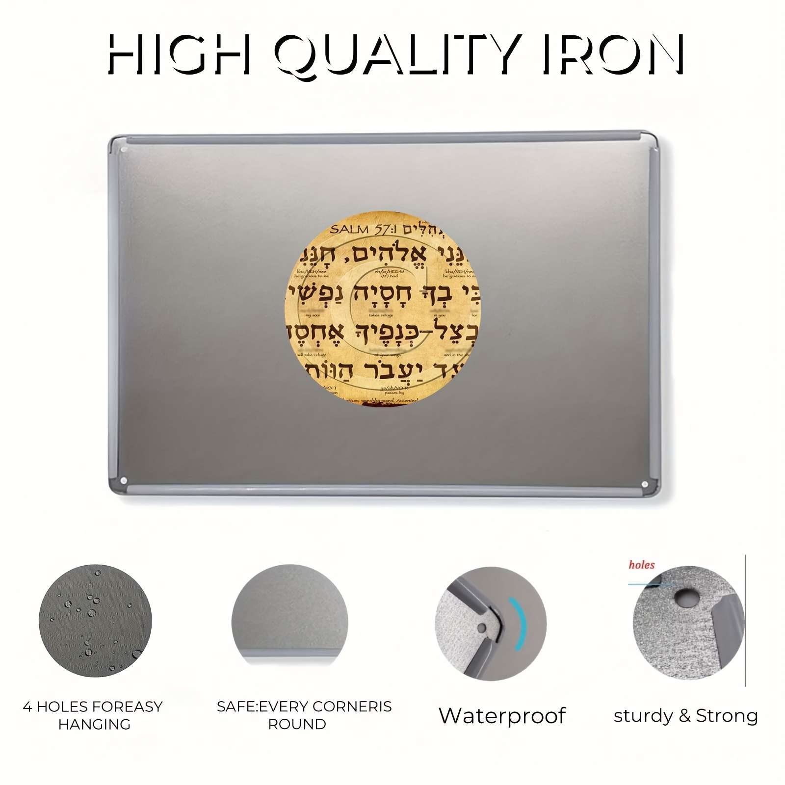 CIFBUY Vintage Aluminium Wandd - Free Home Office recensie en prijs